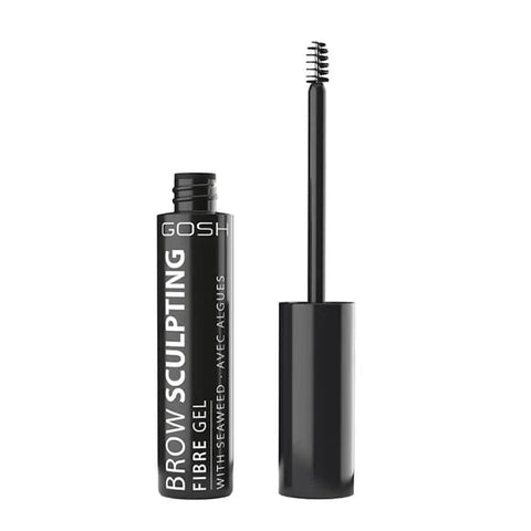 Gosh Brow Sculpting Fibre Gel 002 Chestnut by Jag Couture London-New York, 8ml tube for defining and shaping eyebrows.