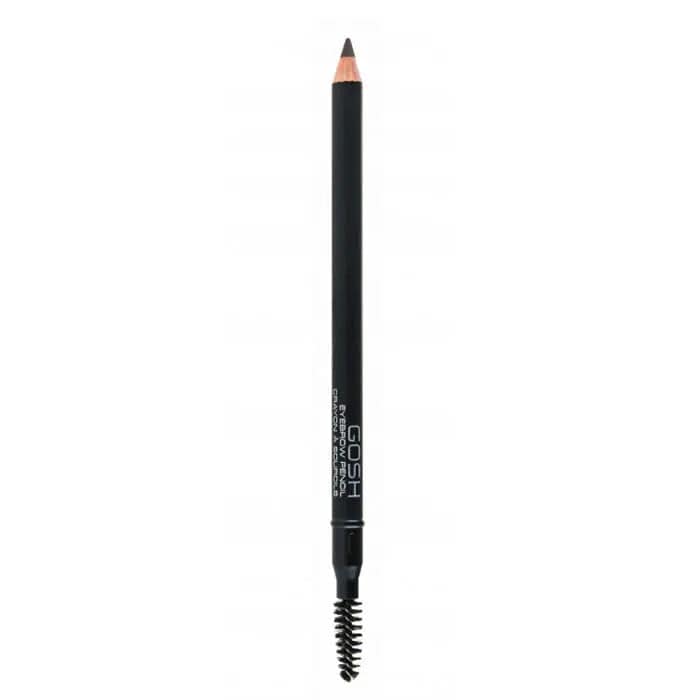 Gosh Eyebrow Pencil 05 Dark Brown by Jag Couture London - New York, showing the pencil with dark brown color and sleek design