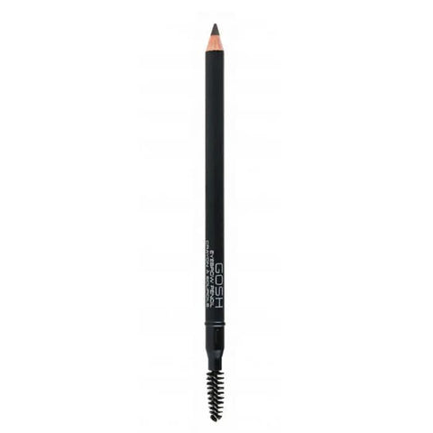 Gosh Eyebrow Pencil 05 Dark Brown by Jag Couture London - New York, showing the pencil with dark brown color and sleek design