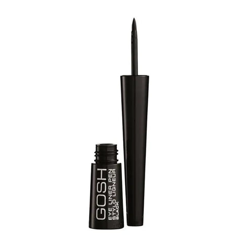 Jag Couture London liquid black Gosh Eyeliner Pen, 2.5g, with precise tip for bold eye makeup application.