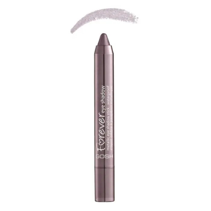 Gosh Forever Metallic Eyeshadow 06 Plum in 1.5g jar, vibrant purple shade with a metallic finish, by Jag Couture London New York.