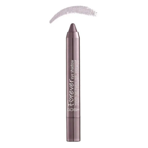 Gosh Forever Metallic Eyeshadow 06 Plum in 1.5g jar, vibrant purple shade with a metallic finish, by Jag Couture London New York.