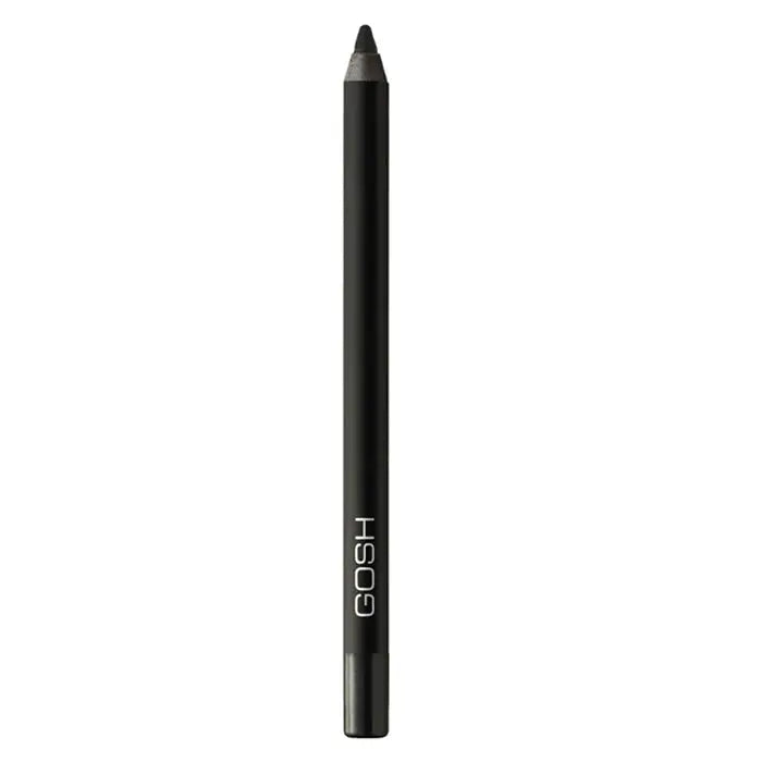 Jag Couture London Velvet Touch Waterproof Black Eyeliner showcasing sleek black pencil with smooth velvet finish