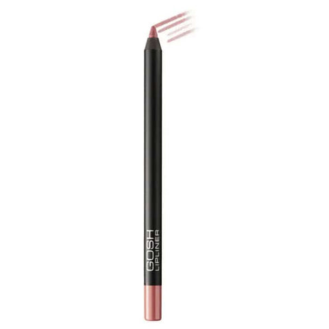 Jag Couture London Gosh Velvet Touch Lipliner Waterproof in shade 006 Nougat Kiss, showing the creamy, smooth lipliner pencil.