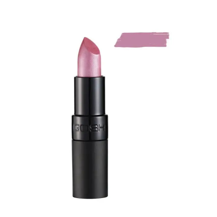 Jag Couture London New York Gosh Velvet Touch Lipstick in shade 131 Amethyst, showcasing the rich purple lipstick tube.