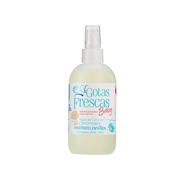 Gotas Frescas Baby Eau De Cologne spray by Jag Couture London New York, 250ml bottle with a soft, gentle design.