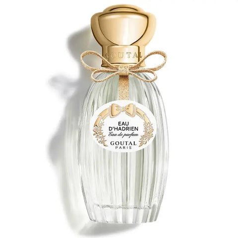 Goutal Paris Eau D'Hadrien Eau De Parfum spray 100ml bottle with elegant packaging, showcasing the luxury fragrance design.