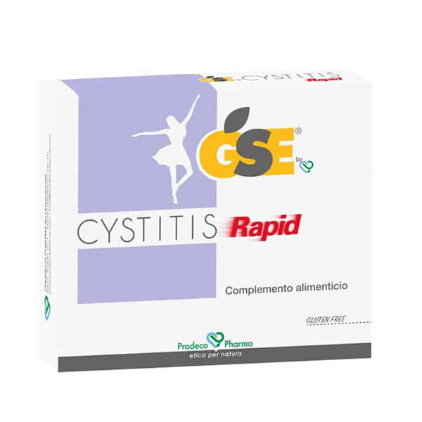 GSE Cystitis Rapid 30 tablets by Jag Couture London - New York, shown in blister pack, for urinary health support.