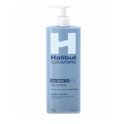 Jag Couture London New York Halibut Bath Gel 500ml bottle with sleek packaging and label, ideal for relaxing bath routines.
