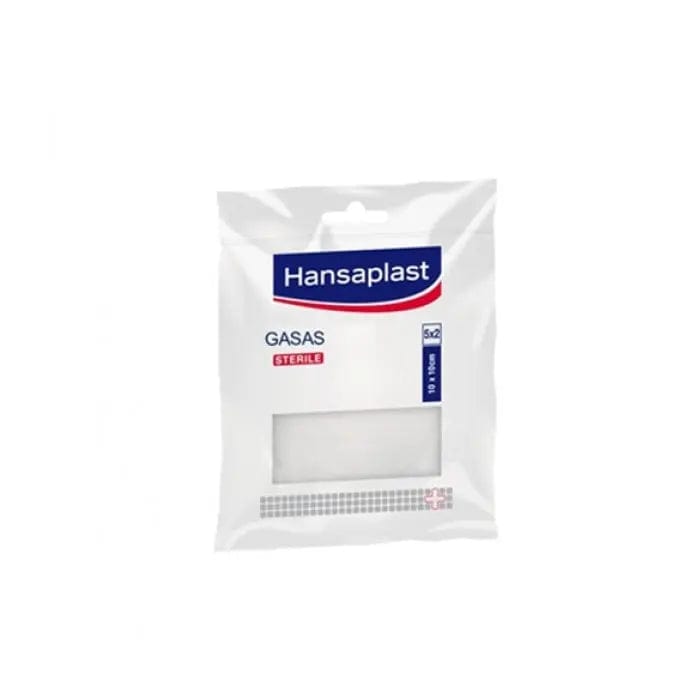 Hansaplast soft gauze pads, 10-pack, 10x10cm, sterile wound dressings with gauze for first aid, by Jag Couture London New York