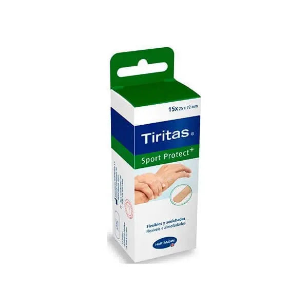 Hartmann Brand Aids Sport Protect 25x72mm pack of 15 adhesive bandages, ideal for sports injuries, by Jag Couture London New York