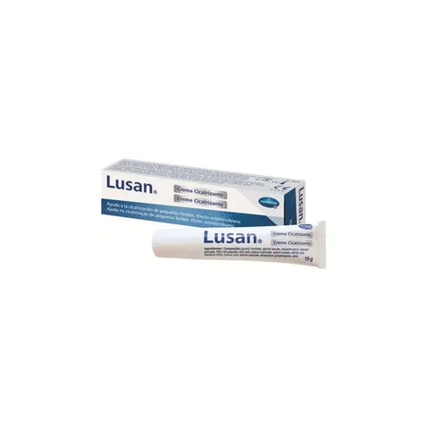 Hartmann Lusan Healing Cream 15g jar by Jag Couture London New York showing the cream container on a white background.