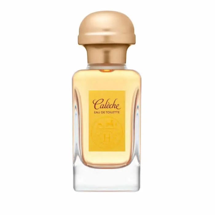 Hermès Calèche Eau de Toilette spray 100ml, showcasing the elegant bottle with classic design and branding.