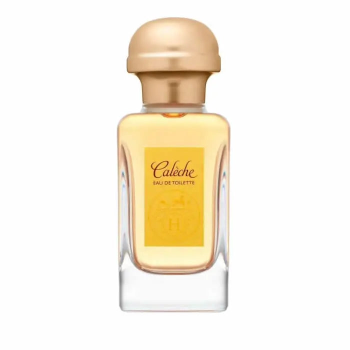 Hermès Calèche Eau De Toilette spray in a 100ml bottle, featuring elegant packaging from Jag Couture London and New York.