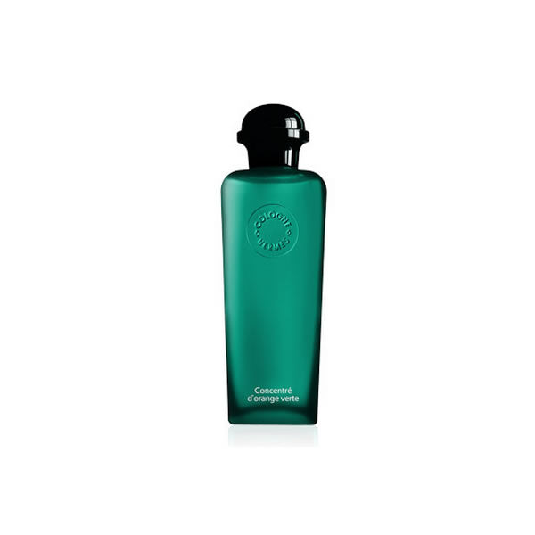 Hermes Concentré d'Orange Verte Eau de Toilette spray, 50ml, featuring fresh orange and citrus notes in a sleek bottle.