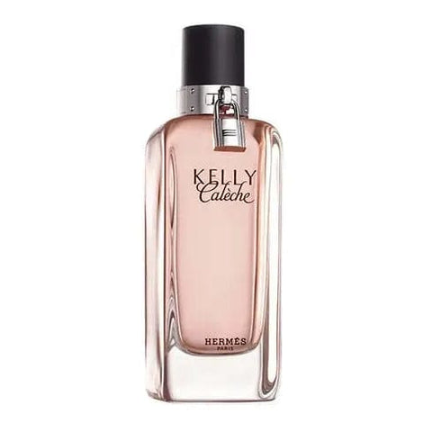 Hermes Kelly Caleche Eau De Toilette spray 100ml, with elegant bottle, showcasing the luxury fragrance design.