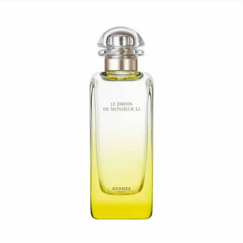 Hermes Le Jardin De Monsieur Li Eau De Toilette spray 50ml, elegant fragrance bottle with floral and citrus accents.