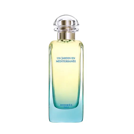 Hermes Un Jardin En Mediterranee Eau De Toilette spray in 100ml bottle, featuring floral and citrus notes, by Jag Couture London.