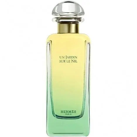 Hermes Un Jardin Sur Le Nil Eau de Toilette spray 100ml with botanical packaging and elegant design.