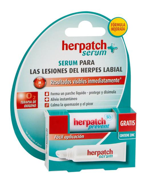 Herpatch Serum 5ml by Jag Couture London - New York, a close-up of the 4.8g labial serum bottle with sleek packaging.