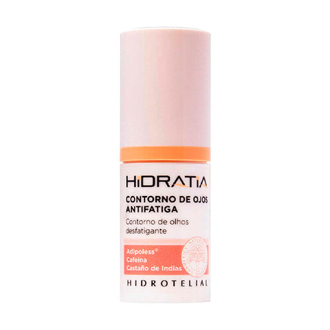 Hidrotelial Eye Contour Serum by Jag Couture London, 15ml, featuring a sleek bottle with applicator for eye area hydration.