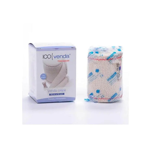 Jag Couture London-New York Ico Venda Bandage 10x10cm, sterile medical bandage for wound dressing.