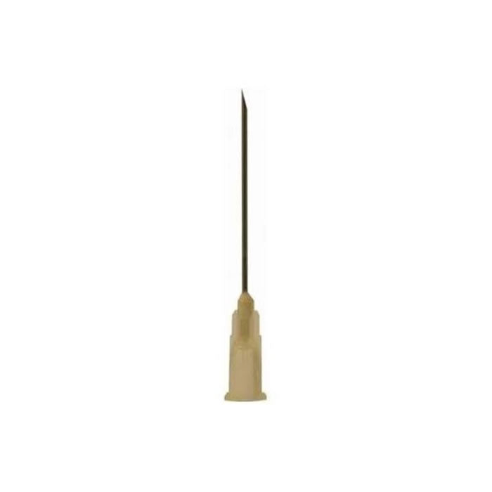 Jag Couture London - New York Icogamma Plus Needle 1.1 x 25mm, featuring a precise sewing needle with a sharp point and smooth finish.