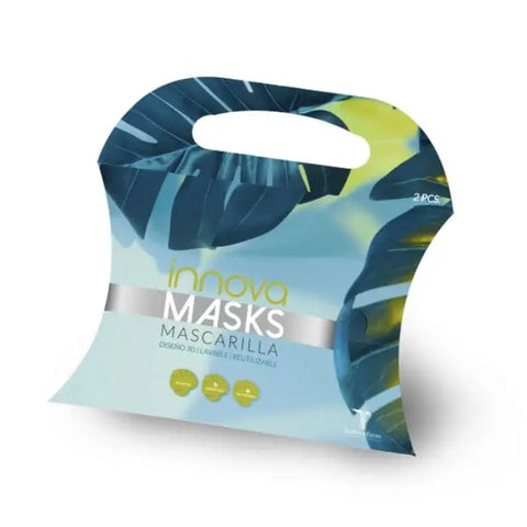 Set of two black washable reusable masks by Jag Couture London - New York, made for comfortable, sustainable face protection.