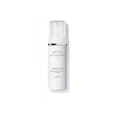 Institut Esthederm Osmoclean Pure Cleansing Foam in 150ml bottle, gentle facial cleanser for clean, refreshed skin