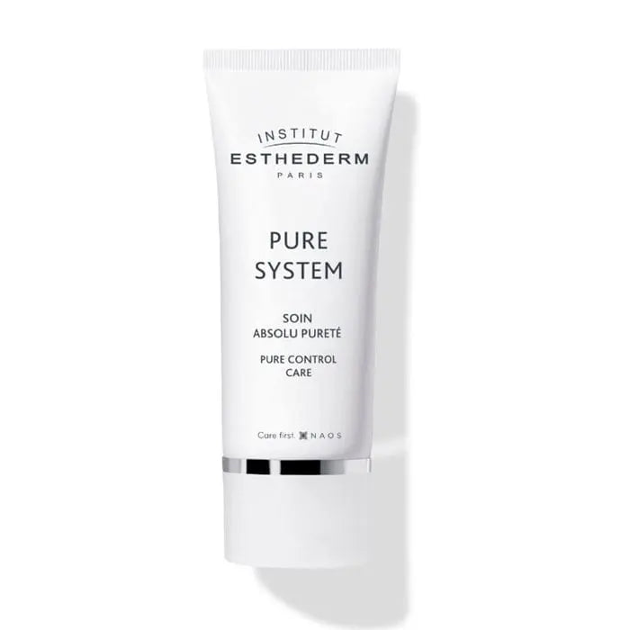 Institut Esthederm Pure System Pure Control Care Cream in 50ml jar, with clean packaging and product branding visible.