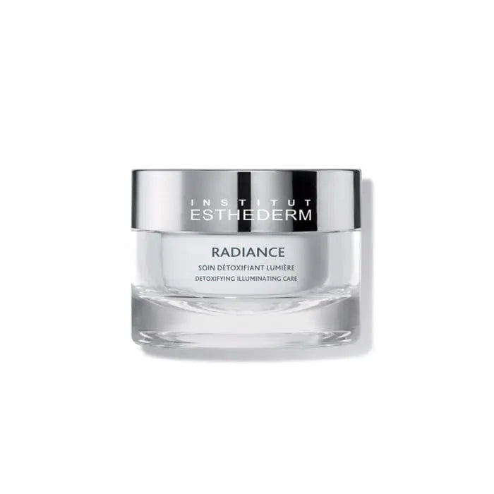 Institut Esthederm Radiance Detoxifying Illuminating Care 50ml jar, brightening skincare product by Jag Couture London New York