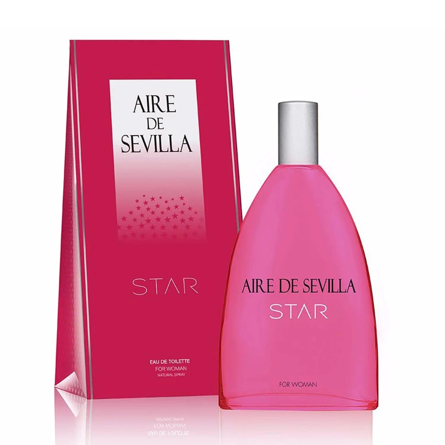 Instituto Español Aire De Sevilla Star EDT spray 150ml by Jag Couture London showcasing the elegant perfume bottle.