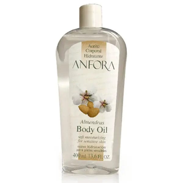 Jag Couture London almond oil in a 400ml amphora jar, showcasing the Instituto Español Almonds Amphora Oil product.