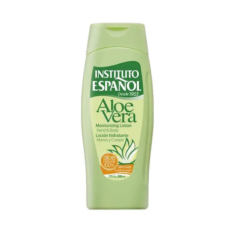Jag Couture London Aloe Vera Moisturizing Lotion 500ml bottle with clear label and green aloe vera imagery.