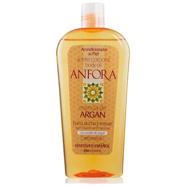 Jag Couture London Argan Amphora Oil 400ml from Instituto Español, rich and nourishing argan oil for hair and skin.