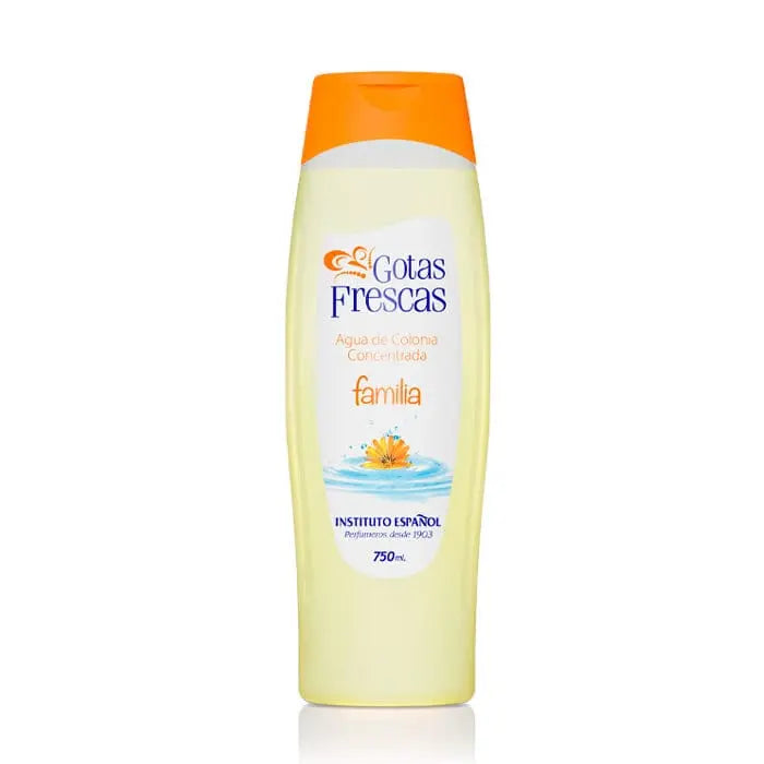 Instituto Español Gotas Frescas Eau de Cologne Concentrée 750ml bottle, refreshing scent, by Jag Couture London New York