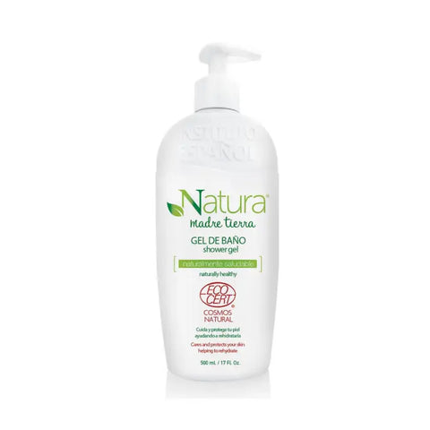 Instituto Español Natura Madre Tierra shower gel 500ml bottle with natural botanical ingredients, by Jag Couture London New York