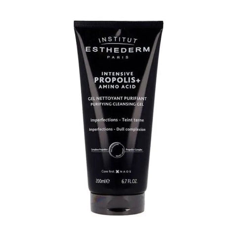 Jag Couture London Intensive Propolis and Amino Acid Purifying Cleansing Gel in 200ml bottle, suitable for deep facial cleansing.