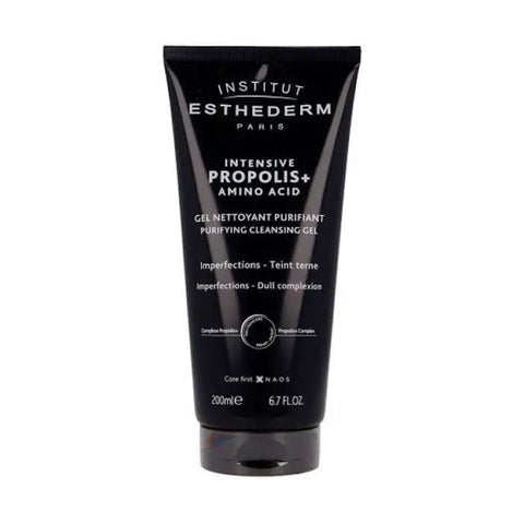 Jag Couture London New York Intensive Propolis and Amino Acid Purifying Cleansing Gel, 200ml, with natural foaming and skin-refreshing ingredients.