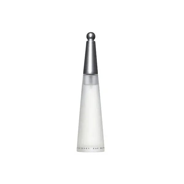 Issey Miyake L'eau D'issey Eau De Toilette spray bottle, 100ml, with sleek design and clear fragrance branding.