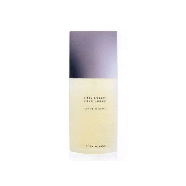 Issey Miyake L'eau D'issey Homme Eau De Toilette spray bottle, 125ml, with sleek design and modern packaging.