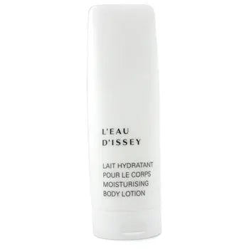 Issey Miyake L'eau D'issey Moisturising Body Lotion 200ml bottle, featuring sleek packaging with a minimalist design.