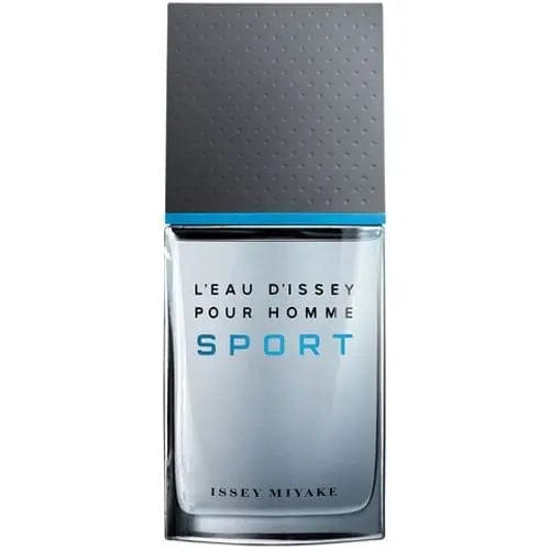 Issey Miyake L'eau D'issey Pour Homme Sport Eau De Toilette spray bottle, 50ml, showcasing sleek fragrance packaging.