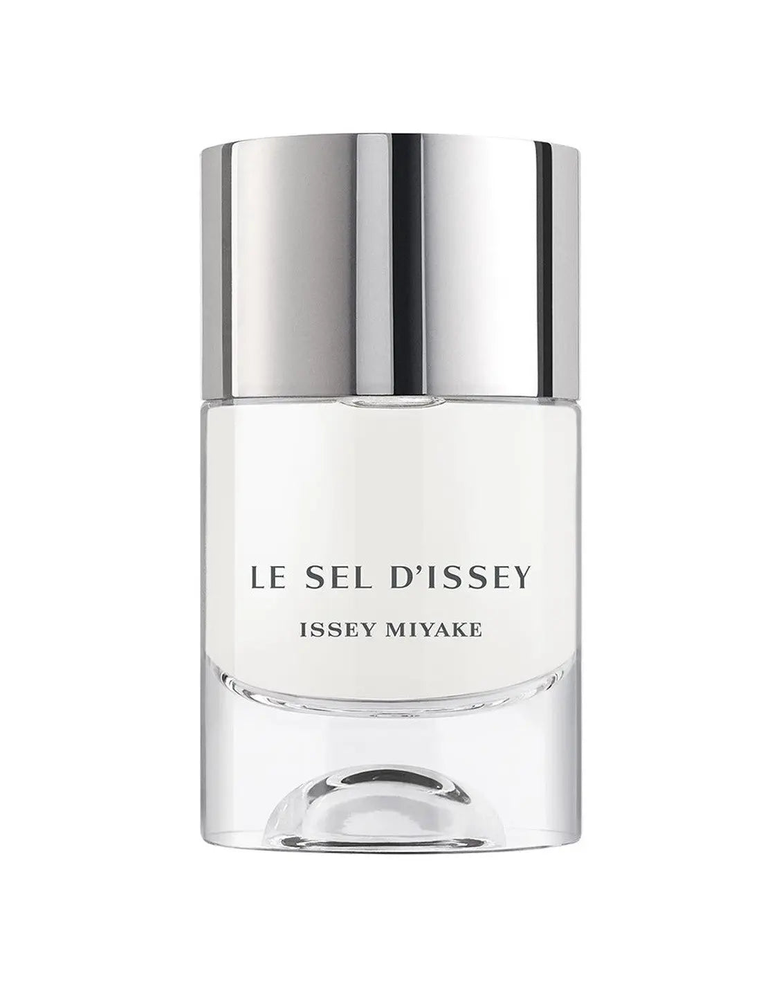 Issey Miyake Le Sel D'Issey Men Eau de Toilette bottle, 50ml, with sleek design and minimalist label, on a neutral background.