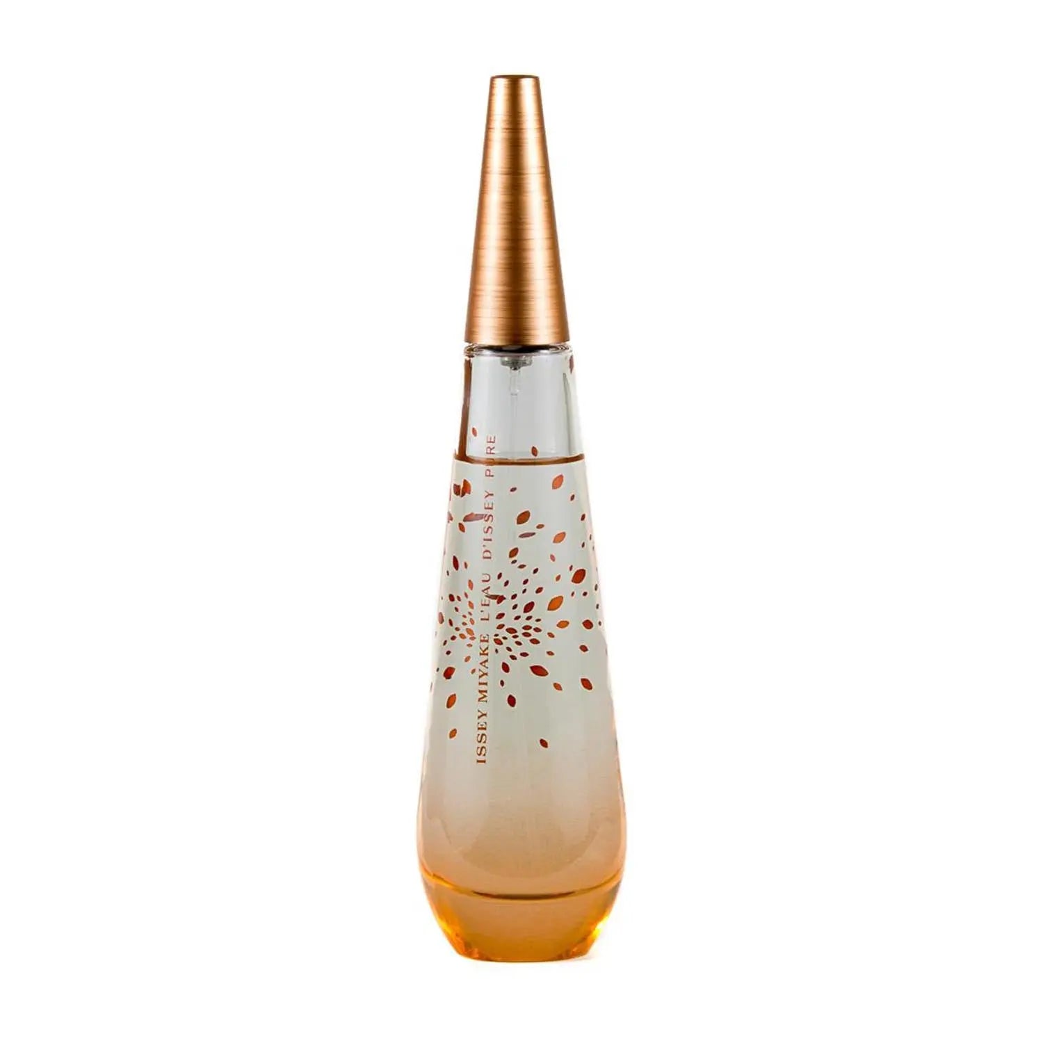 Issey Miyake Pure Petale De Nectar Eau de Toilette 90ml spray bottle, elegant fragrance container with floral design