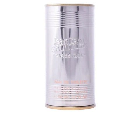 Jean Paul Gaultier Classique Eau De Toilette spray 50ml with elegant packaging, showcasing floral and oriental fragrance notes.