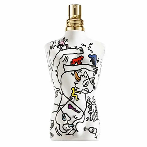 Jean Paul Gaultier Le Male Pride Edition Eau de Toilette spray 125ml, featuring a vibrant, colorful design and masculine fragrance.