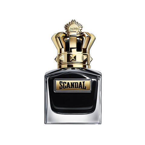 Jean Paul Gaultier Scandal Le Parfum Eau De Parfum Intense spray in 50ml bottle, showcasing the elegant perfume design.