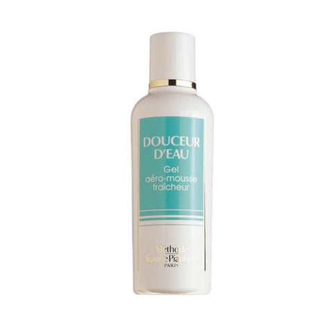 Jeanne Piaubert Douceur D Eau Gentle Foam Cleansing Gel in 125ml bottle, smooth gel texture for gentle facial cleansing.