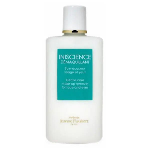 Jeanne Piaubert Iniscience Gentle Care Make Up Remover for face and eyes, 200ml bottle featuring soft, gentle cleansing formula.